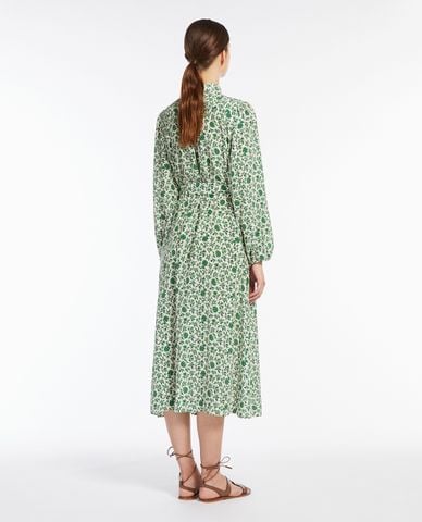  WEEKEND MAX MARA - Đầm sơ mi midi phối thắt lưng Wales 