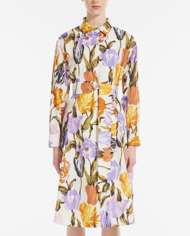  WEEKEND MAX MARA - Đầm midi sơ mi tay dài phối thắt lưng Hilde 