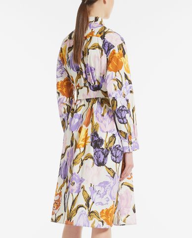  WEEKEND MAX MARA - Đầm midi sơ mi tay dài phối thắt lưng Hilde 