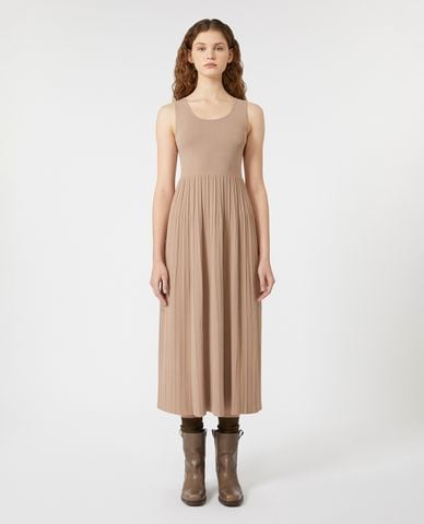  WEEKEND MAX MARA - Đầm sát nách midi xếp li Markus 