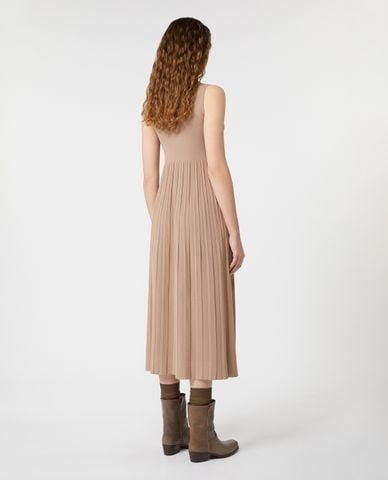  WEEKEND MAX MARA - Đầm sát nách midi xếp li Markus 