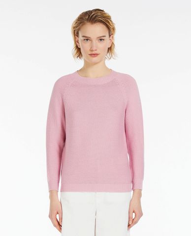  WEEKEND MAX MARA - Áo sweater cổ tròn tay dài màu sắc trẻ trung Linz 