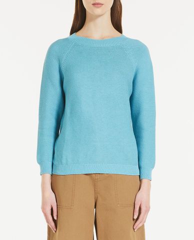  WEEKEND MAX MARA - Áo dệt kim nữ cổ tròn dài tay Caserta 