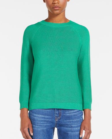  WEEKEND MAX MARA - Áo sweater nữ phom suông tay dài Linz 