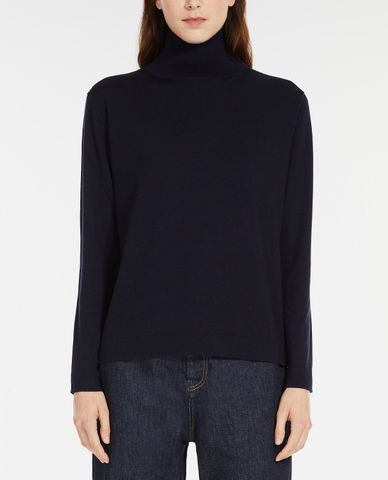  WEEKEND MAX MARA - Áo dệt kim nữ tay dài cổ lọ Ofridi 