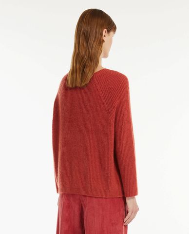  WEEKEND MAX MARA - Áo sweater nữ tay dài cổ tròn Xeno 