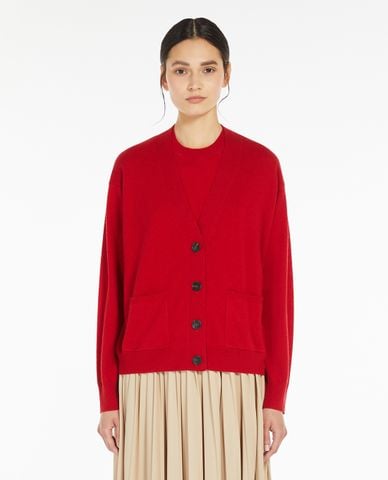  WEEKEND MAX MARA - Áo khoác cardigan nữ cổ V tay dài Decano 
