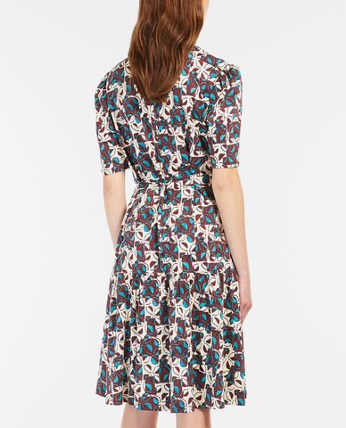  WEEKEND MAX MARA - Đầm midi phom suông xếp li Fedora 