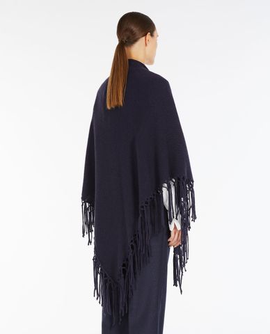  WEEKEND MAX MARA - Áo choàng nữ viền tua rua Tornado 