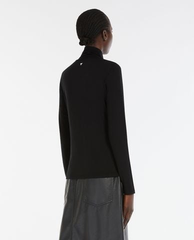  WEEKEND MAX MARA - Áo dệt kim nữ cổ lọ tay dài Multif 