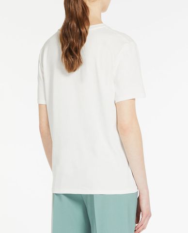  WEEKEND MAX MARA - Áo thun nữ cổ tròn tay ngắn Talento 