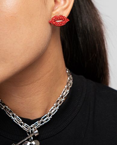  CECI - Khuyên tai nữ đính đá thời trang 