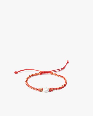  CECI - Vòng đeo tay nữ dây bện phối mặt thỏ dễ thương 