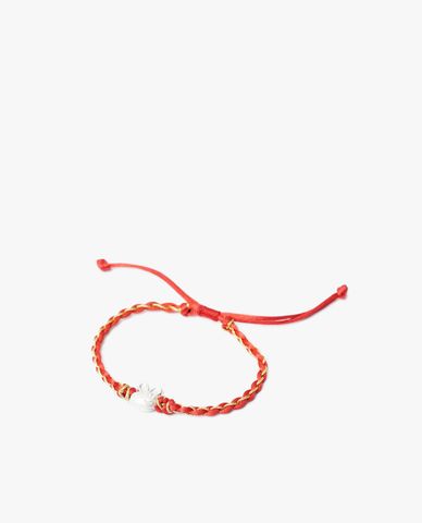  CECI - Vòng đeo tay nữ dây bện phối mặt thỏ dễ thương 