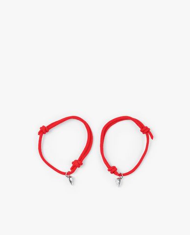  CECI - Set 2 vòng đeo tay nữ dây vải thắt nút độc đáo 