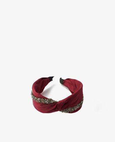  CECI - Băng đô cài tóc nữ bản dày bọc vải thời trang 