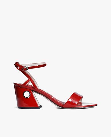  PEDRO - Giày cao gót họa tiết chấm bi Ankle Strap 