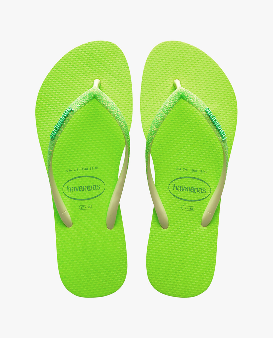HAVAIANAS - Dép kẹp nữ Slim Glitter Neon