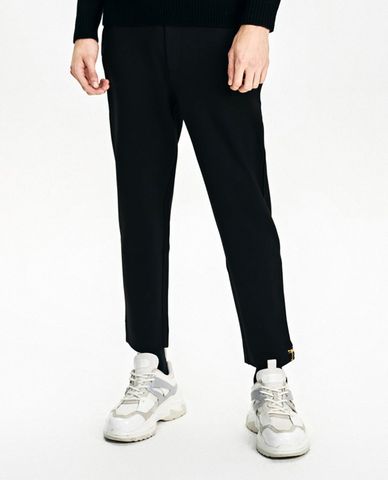  TRENDIANO - Quần tây nam ống đứng phối zip gấu quần 