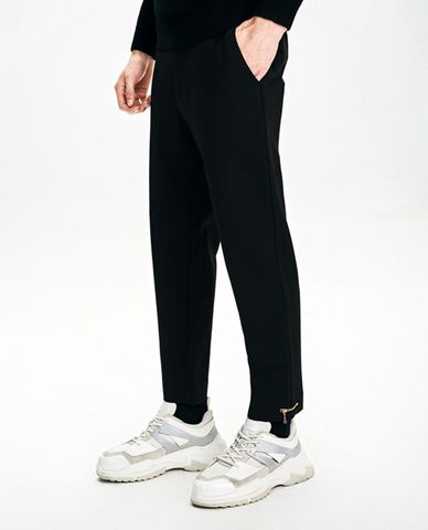  TRENDIANO - Quần tây nam ống đứng phối zip gấu quần 