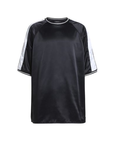  TRENDIANO - Áo thun nam cổ tròn tay ngắn sọc trắng ở tay 