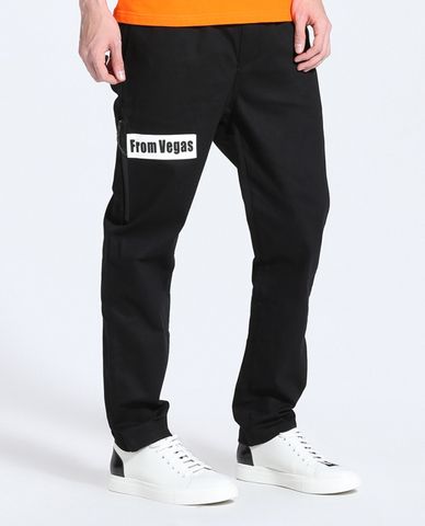  TRENDIANO - Quần baggy nam in chữ "From Vegas" 