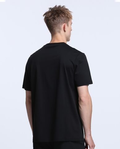  TRENDIANO - Áo thun nam cổ tròn tay ngắn in hình mặt trước 