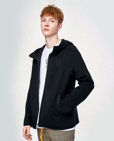  TRENDIANO - Áo khoác nỉ nam phối nón 