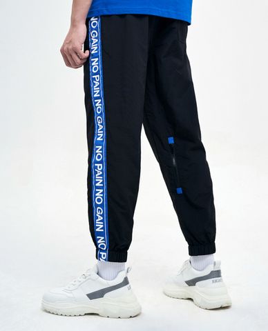  TRENDIANO - Quần Jogger nam viền dọc No Pain No Gain 