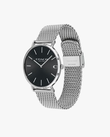  COACH - Đồng hồ nam mặt tròn Charles 14602144 