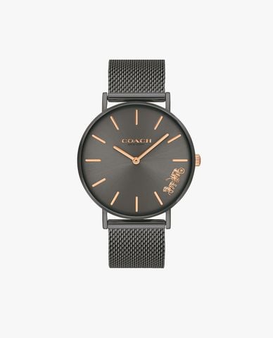 COACH - Đồng hồ nữ mặt tròn Perry 14503127 