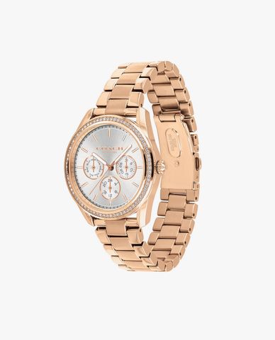  COACH - Đồng hồ nữ mặt tròn Preston 14503267 