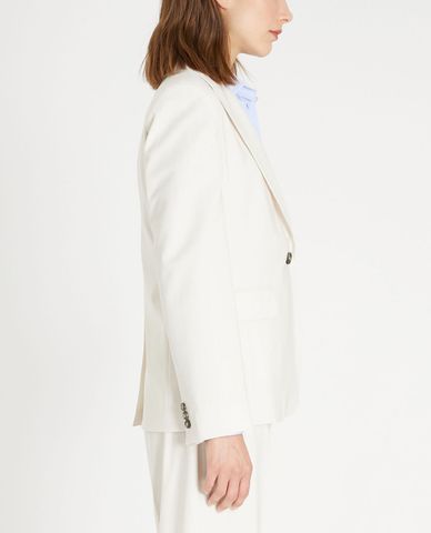  WEEKEND MAX MARA - Áo blazer nữ một nút thanh lịch Woollen Cloth 