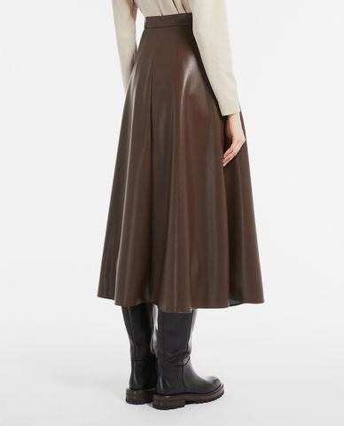  WEEKEND MAX MARA - Chân váy xếp li midi hiện đại Narvel 