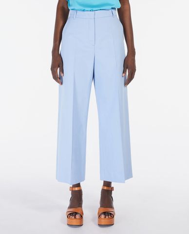  WEEKEND MAX MARA - Quần kiểu nữ ống rộng phom suông Zircone 