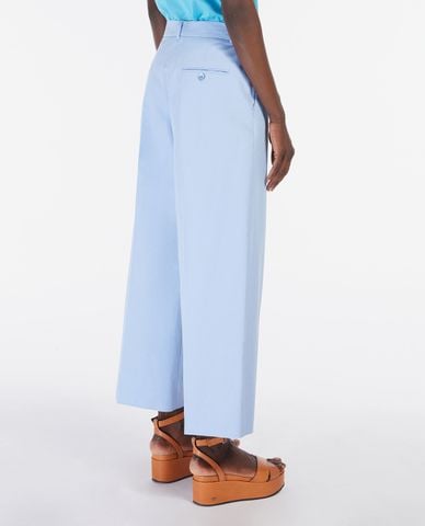  WEEKEND MAX MARA - Quần kiểu nữ ống rộng phom suông Zircone 