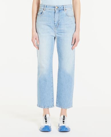  WEEKEND MAX MARA - Quần jeans nữ phom suông lửng Rafia 