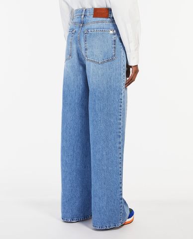  WEEKEND MAX MARA - Quần jeans nữ ống rộng Rocco 