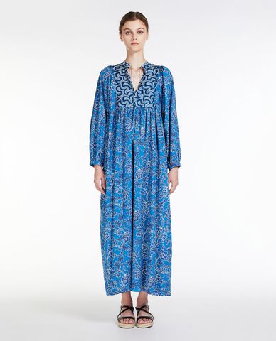  WEEKEND MAX MARA - Đầm xếp li phom suông tay dài Tay 