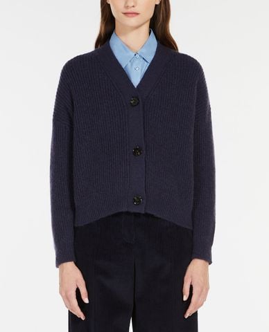  WEEKEND MAX MARA - Áo khoác cardigan nữ cổ V phối nút cài Falla 