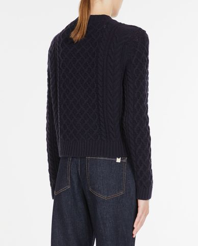  WEEKEND MAX MARA - Áo khoác cardigan len nữ cổ tròn Porfido 