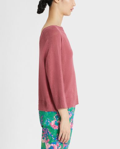  WEEKEND MAX MARA - Áo dệt kim nữ dài tay phom suông thời trang 