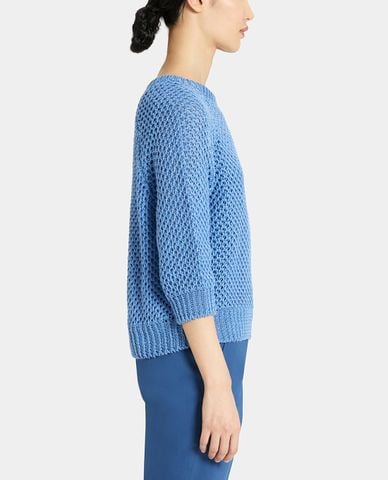  WEEKEND MAX MARA - Áo len nữ phom suông thời trang Linen Knit 