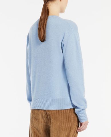  WEEKEND MAX MARA - Áo dệt kim nữ dệt kim cổ tròn dài tay Filtro 