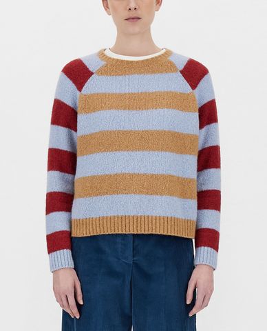  WEEKEND MAX MARA - Áo len nữ dài tay phom suông Alpaca And Cotton 