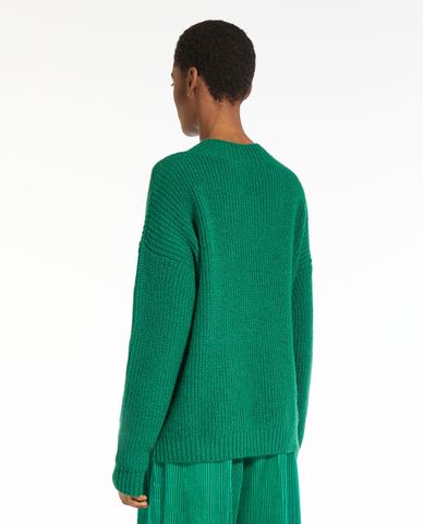  WEEKEND MAX MARA - Áo sweater nữ cổ V tay dài Viaggio 