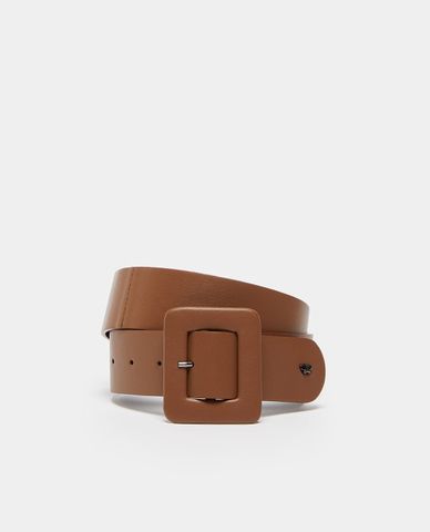  WEEKEND MAX MARA - Thắt lưng da nữ bản vừa Brio 