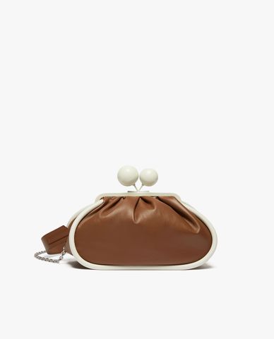  WEEKEND MAX MARA - Clutch nữ khóa tròn Milva 