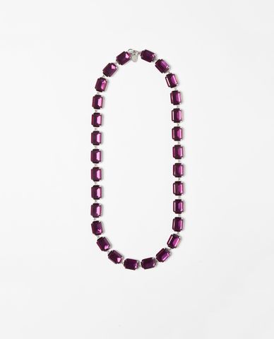  WEEKEND MAX MARA - Vòng cổ nữ chuỗi hạt Merlot 