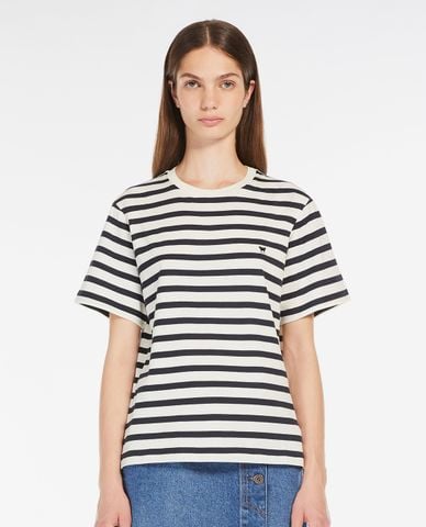  WEEKEND MAX MARA - Áo thun nữ cổ tròn tay ngắn Venaco 